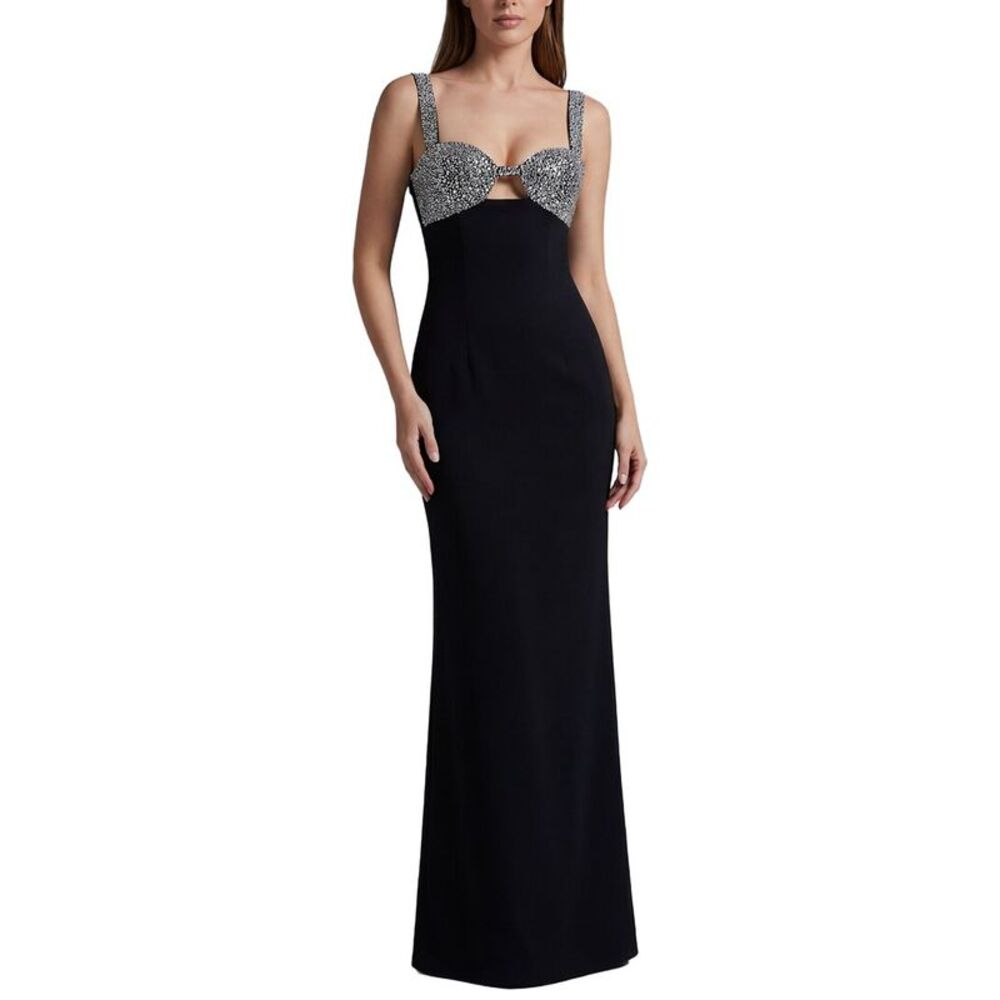 Monique Lagarde Womens  Solid Maxi Dress